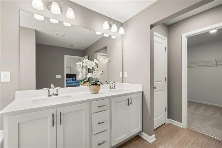 Furnished interior view inside a new home in Walden Park – The Retreat, Jonesboro (Image 31).