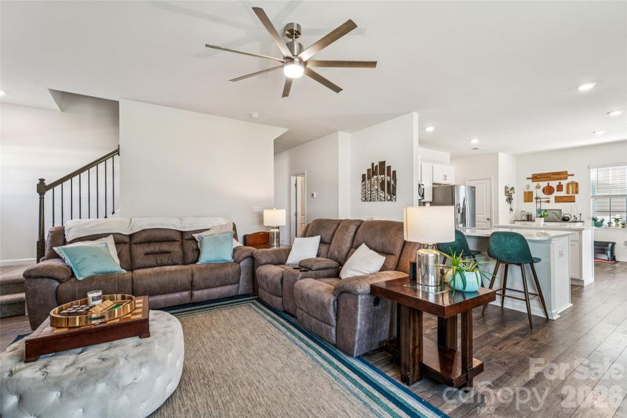 Furnished interior view inside a new home in Wallace Springs, Statesville (Image 4).