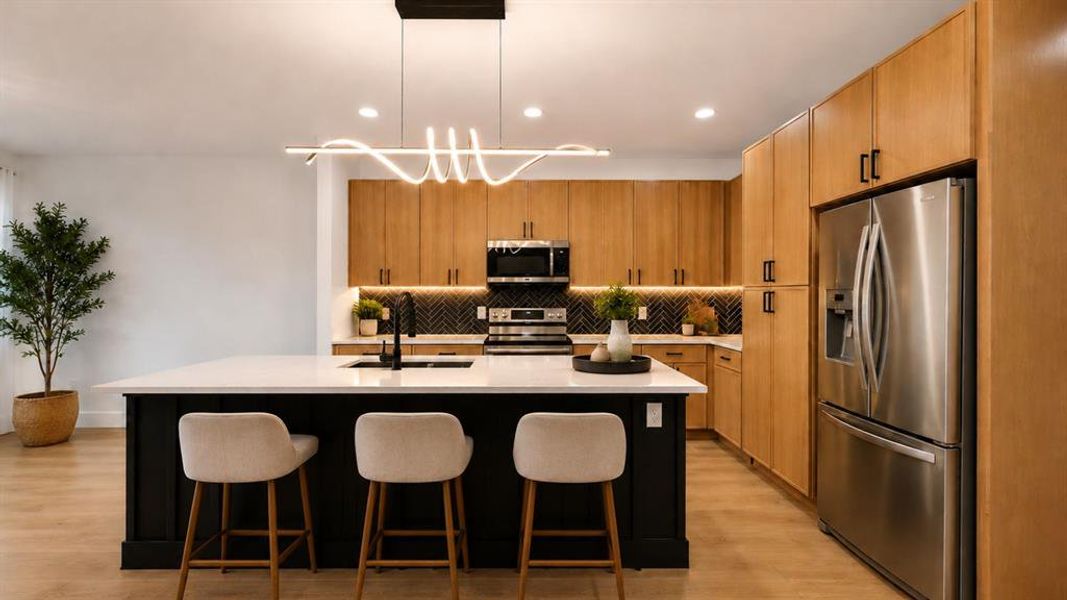 Kitchen Virtually Staged. Kitchen Virtually Staged.