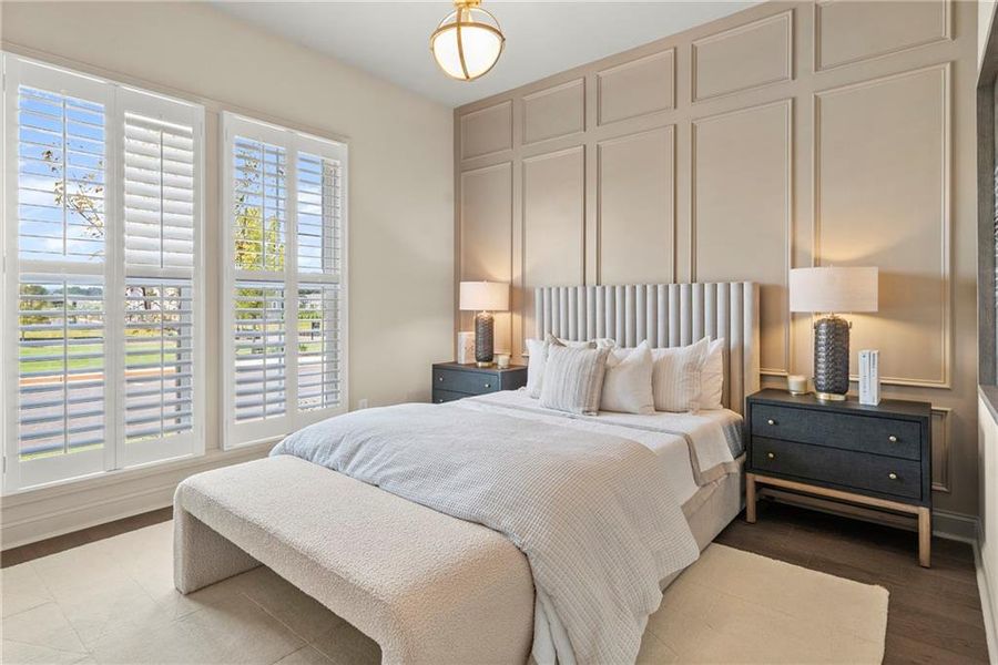 Furnished interior view inside a new home in Aberdeen, Hoschton (Image 7).