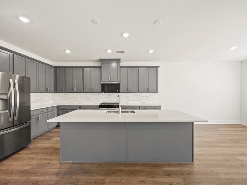 Furnished interior view inside a new home in The Coves at Lakes of Cane Bay II, Summerville (Image 7).