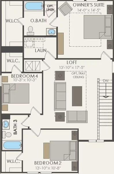 Pulte Homes, Coolidge floor plan Pulte Homes, Coolidge floor plan