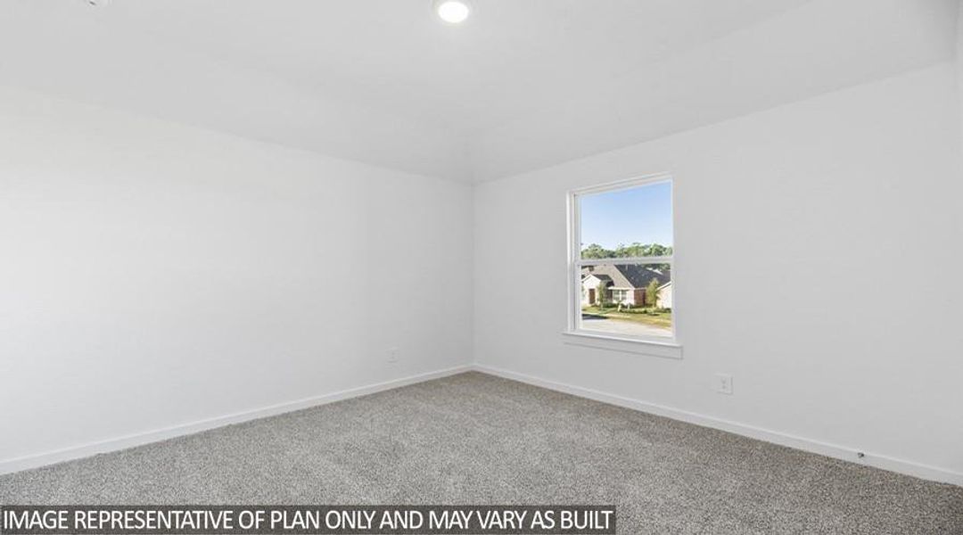 Spacious, unfurnished interior of a new home in Hills of Westlake, Conroe (Image 18).