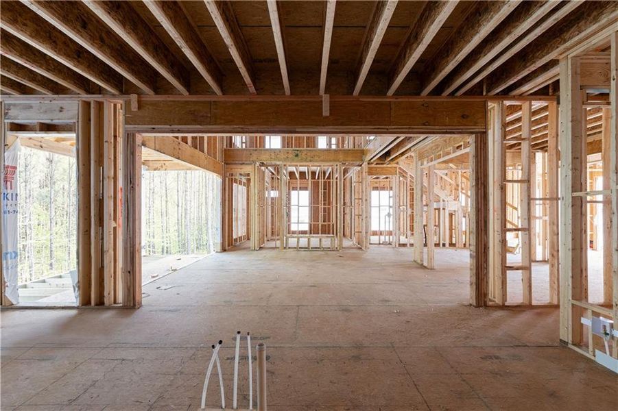 In-progress construction of a new home in , Fairburn, GA (Image 27).