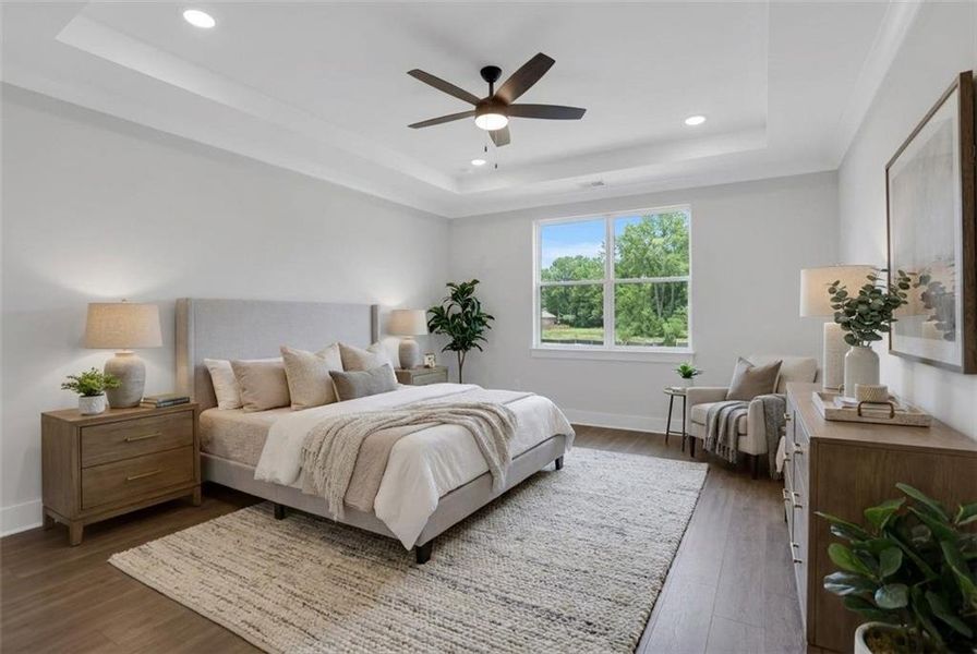 Furnished interior view inside a new home in , Loganville (Image 20). Furnished interior view inside a new home in , Loganville (Image 20).