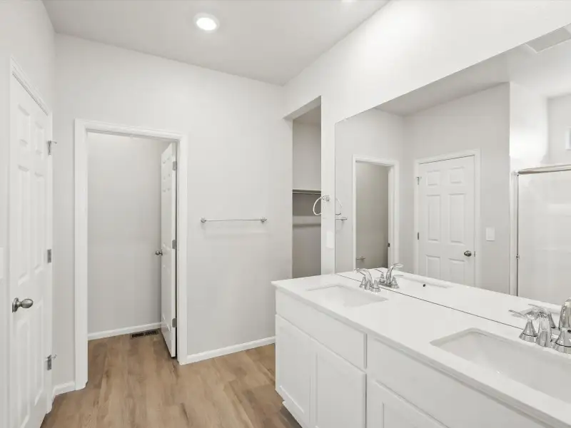 Furnished interior view inside a new home in Poudre Heights: The Lakes Collection, Windsor (Image 5).