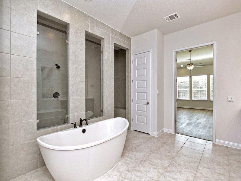 Example Bathroom with Free Standing Tub