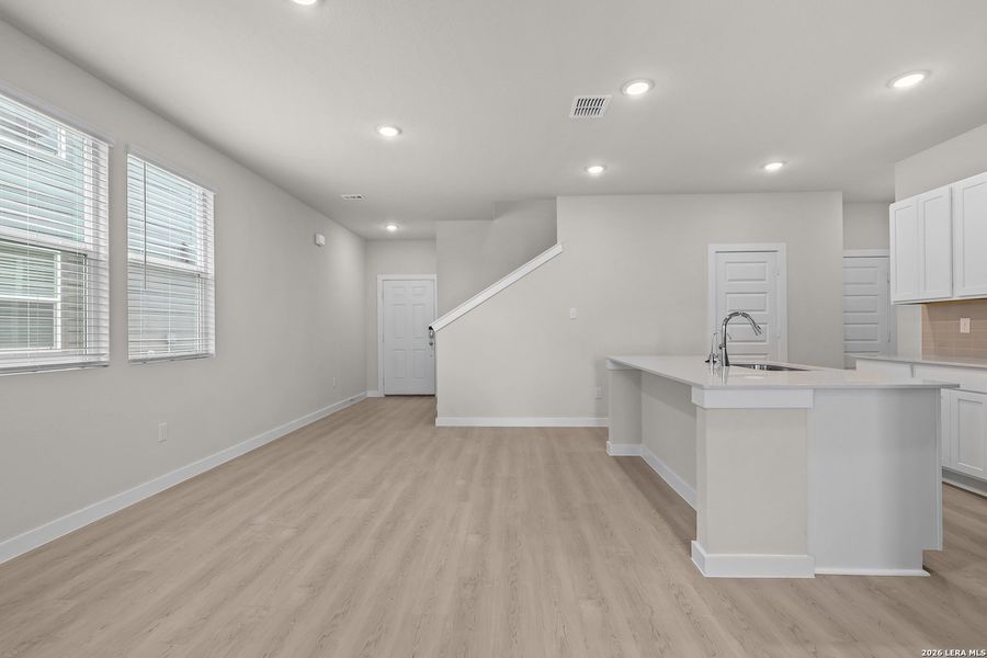 Spacious, unfurnished interior of a new home in Applewhite Meadows, San Antonio (Image 26). Spacious, unfurnished interior of a new home in Applewhite Meadows, San Antonio (Image 26).