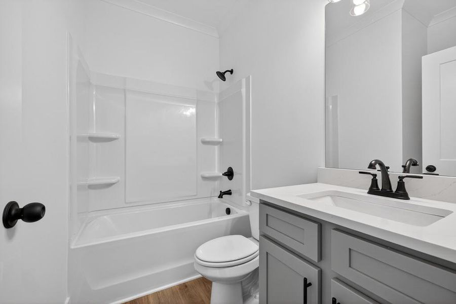 Furnished interior view inside a new home in Magnolia Ridge, Monroe (Image 9).