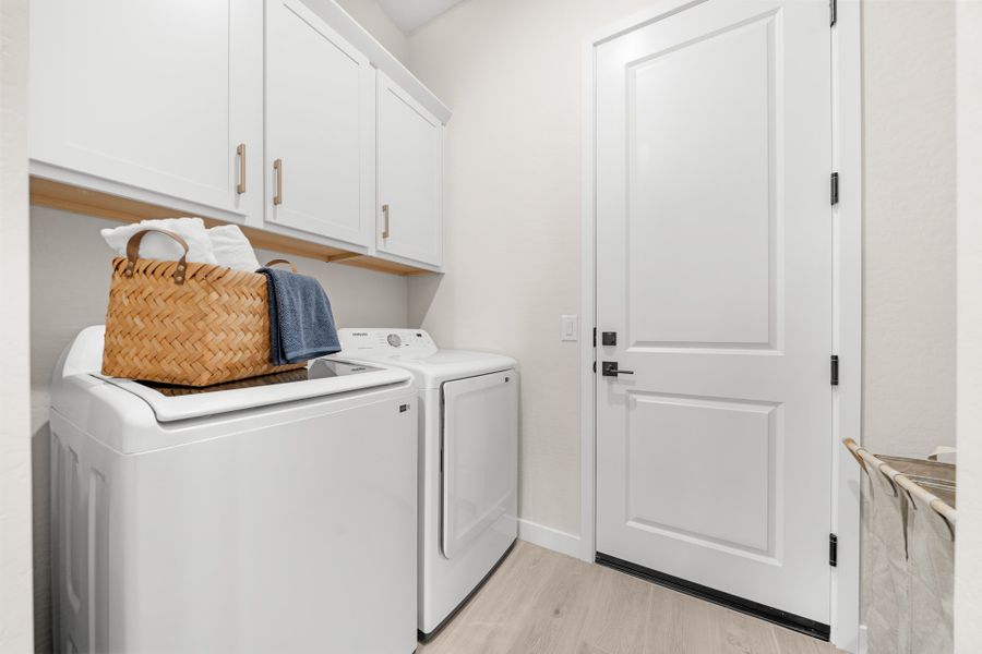 Laundry Room | Gemini Model Home | Rialta | New homes in Mesa, Arizona | Landsea Homes