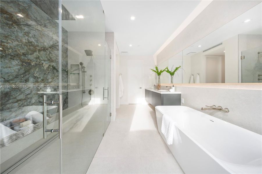 Furnished interior view inside a new home in , Miami (Image 45). Furnished interior view inside a new home in , Miami (Image 45).