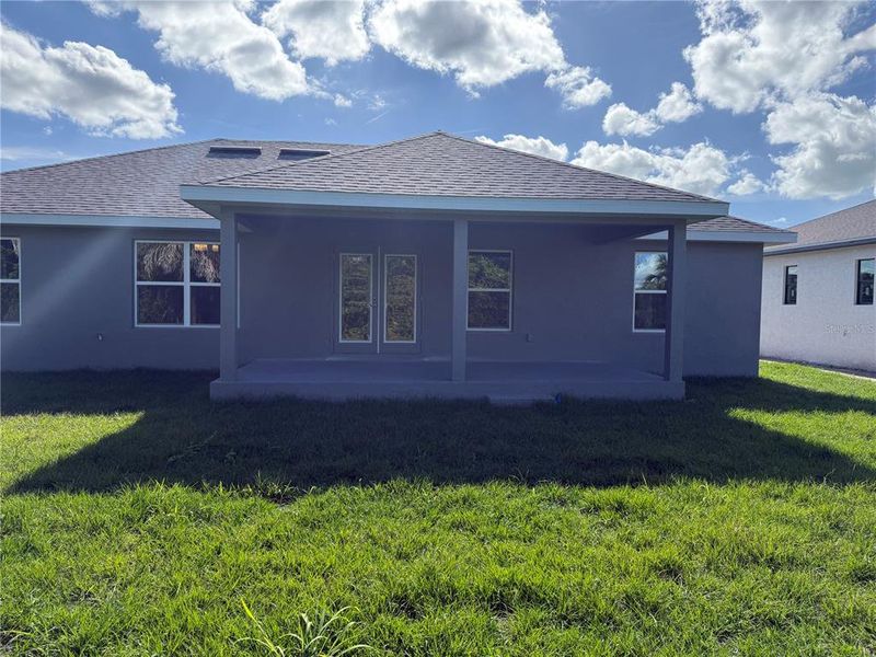 Exterior details and patio area of a home in , Rotonda West (Image 16).