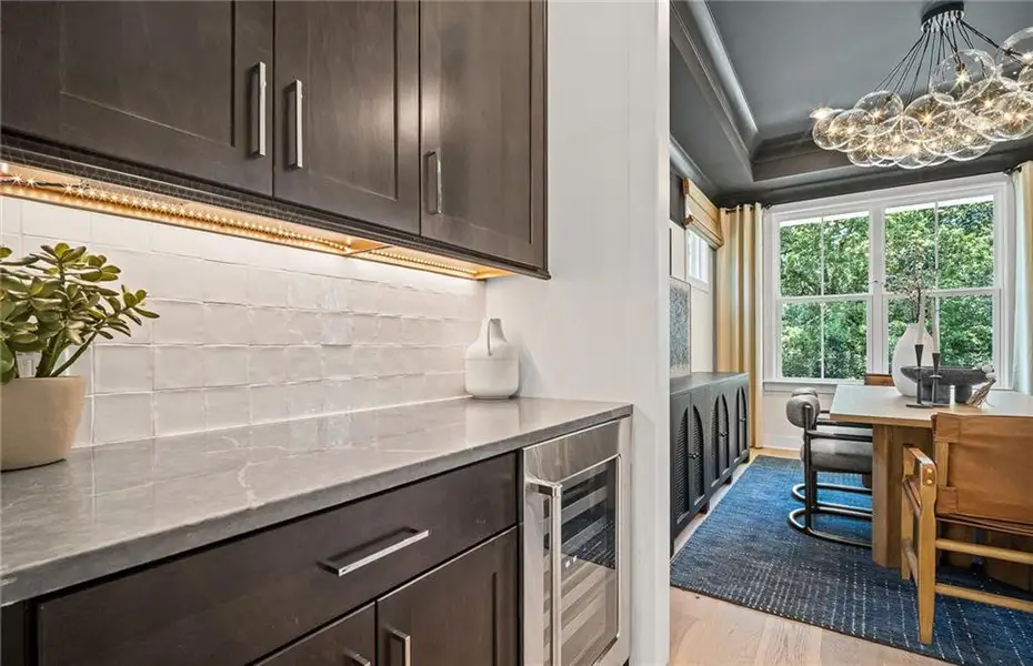 Furnished interior view inside a new home in Sterling Pointe, Cumming (Image 24).