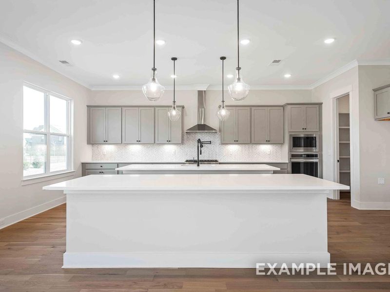 Representative furnished interior of a home built from the The Alston A by Davidson Homes LLC in Shelton Square, Murfreesboro (Image 5).