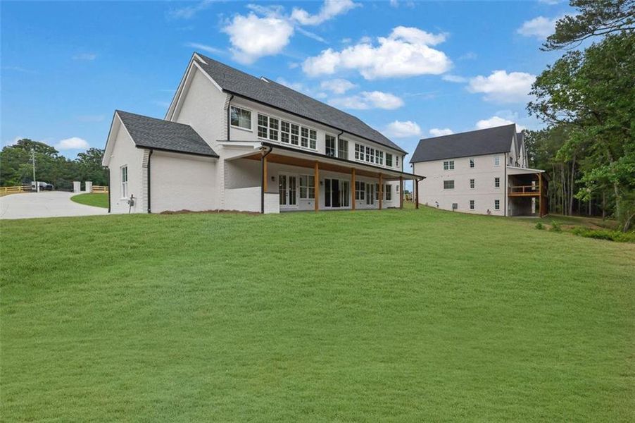 Exterior details and patio area of a home in , Bethlehem (Image 33).