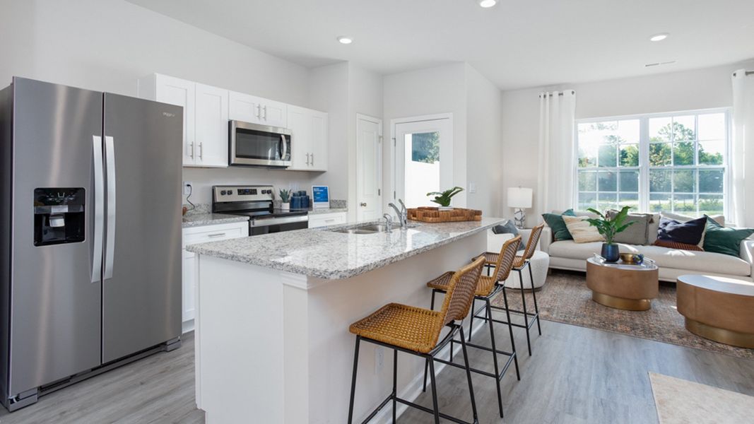 Furnished interior view inside a new home in Henley Ridge, Graham (Image 8).