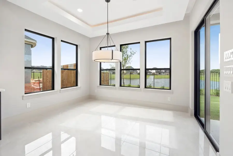 Representative unfurnished interior of a home built from the Westwood by Landon Homes in Dominion Estates, Frisco (Image 15).