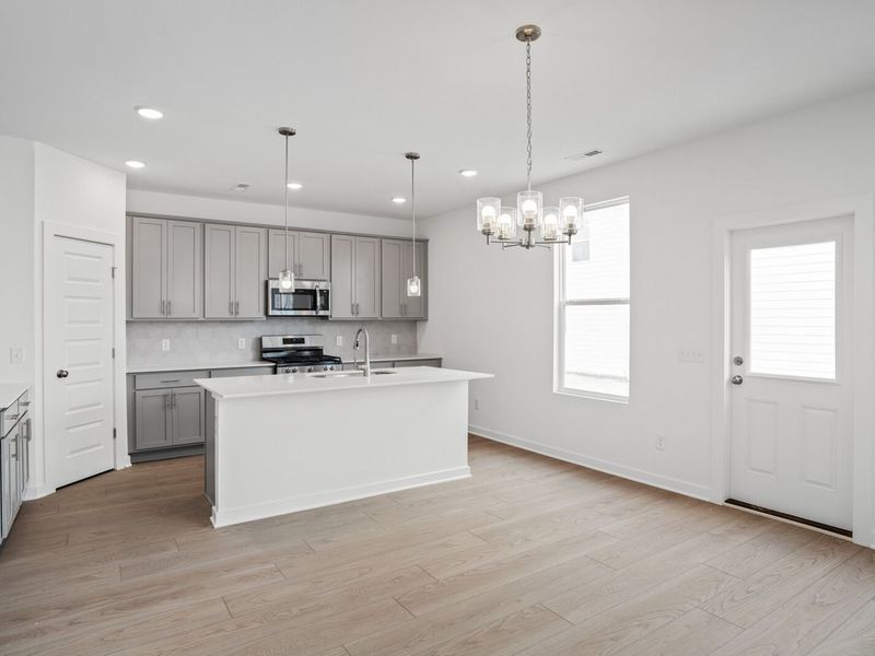 Furnished interior view inside a new home in Calista Farms, White House (Image 4).