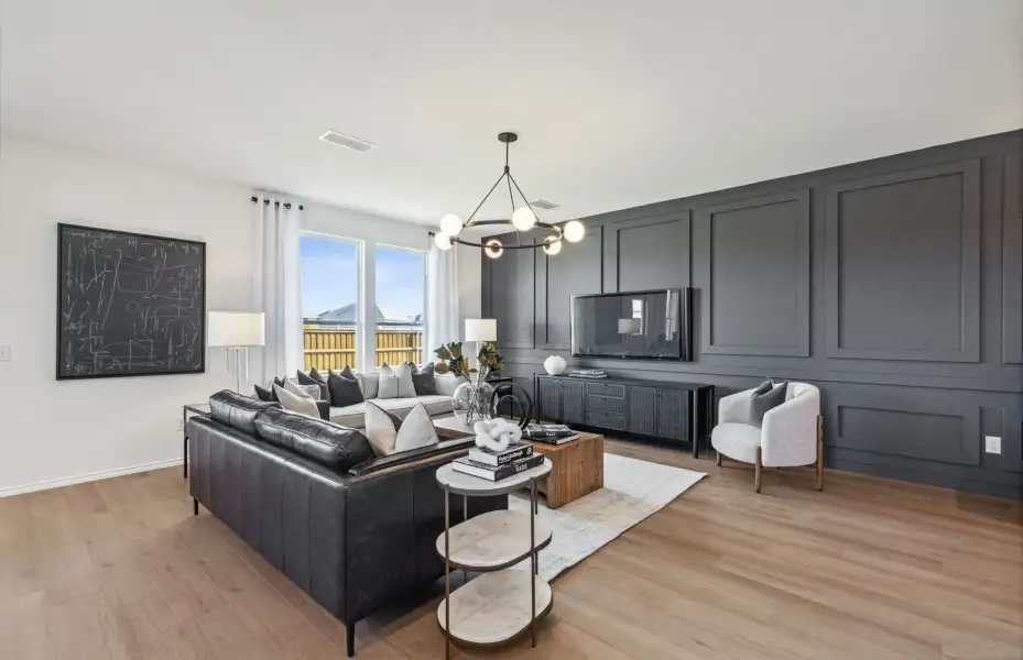 Furnished interior view inside a new home in Clearhaven, Princeton (Image 17).