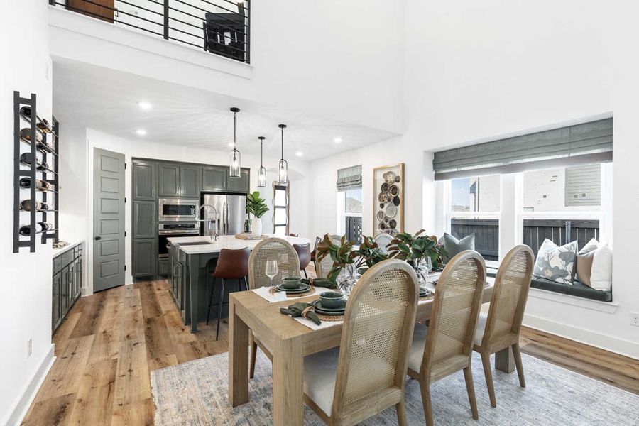 Representative Dining Room - some options shown Representative Dining Room - some options shown