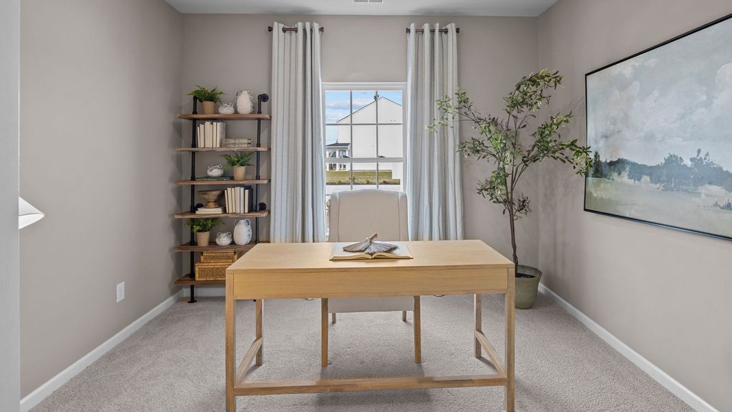 Furnished interior view inside a new home in East Ridge, Ayden (Image 3).