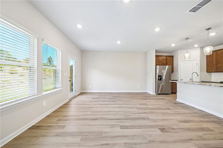 Spacious, unfurnished interior of a new home in Brooks Lake, Loganville (Image 18). Spacious, unfurnished interior of a new home in Brooks Lake, Loganville (Image 18).