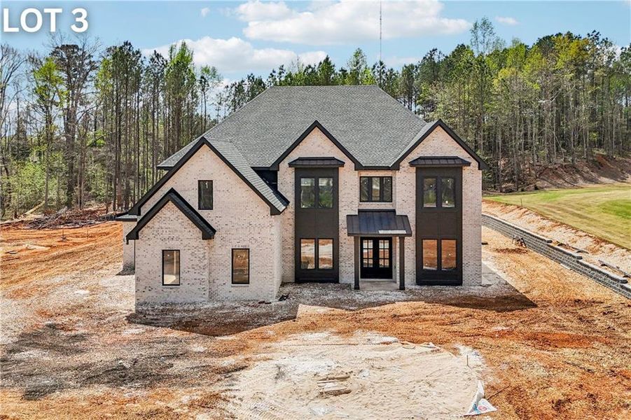 In-progress construction of a new home in , Braselton, GA (Image 7).