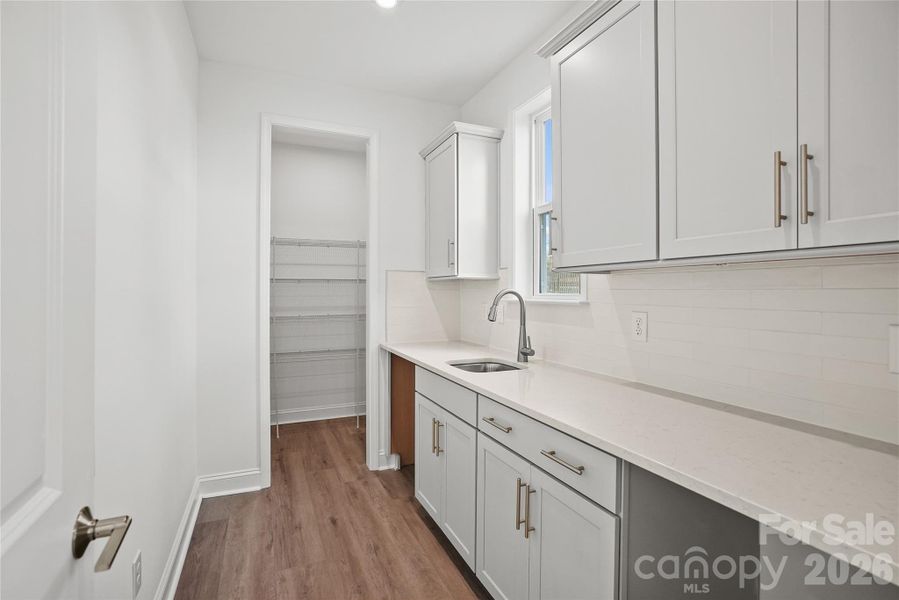 Furnished interior view inside a new home in Parkside Crossing, Charlotte (Image 6).