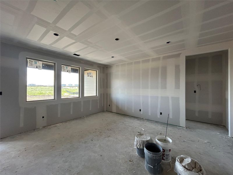 In-progress construction of a new home in Willow Springs, Buda, TX (Image 14).