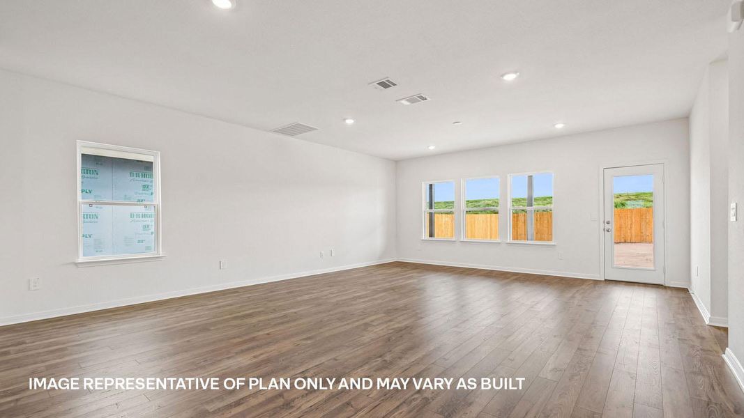 Spacious, unfurnished interior of a new home in Prairie Lakes, Buda (Image 12).
