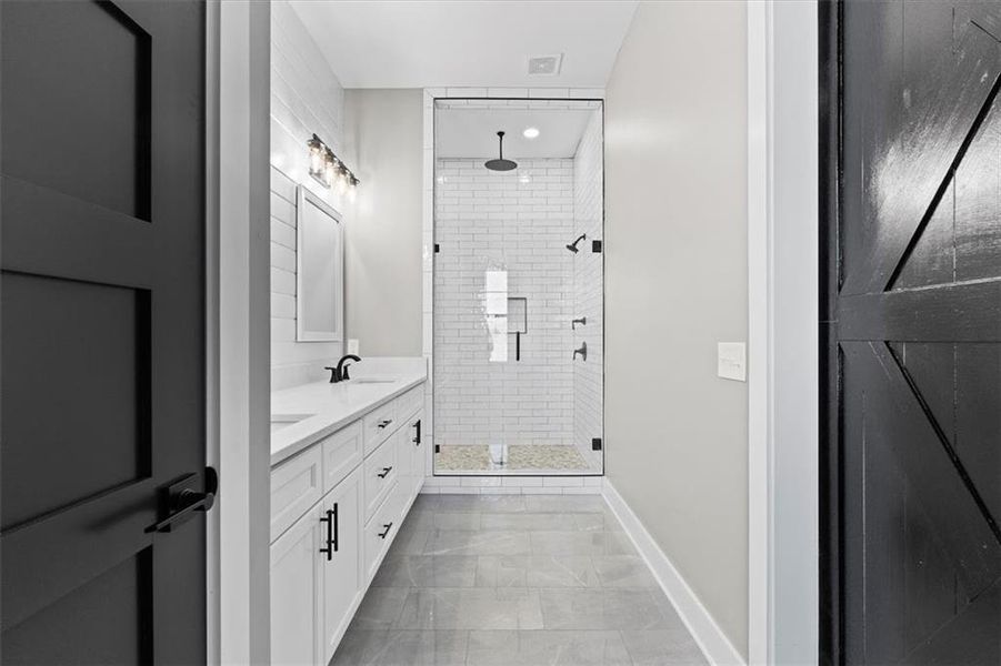 Furnished interior view inside a new home in , Bremen (Image 15).