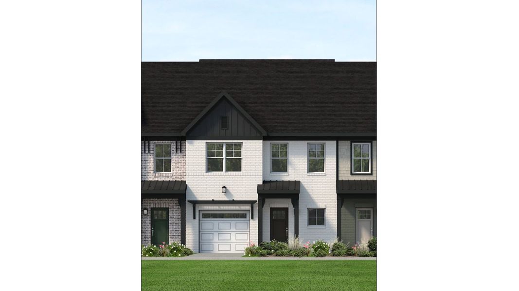 Exterior rendering of this home design in Oxford Station, Gallatin, TN (Image 3). Exterior rendering of this home design in Oxford Station, Gallatin, TN (Image 3).