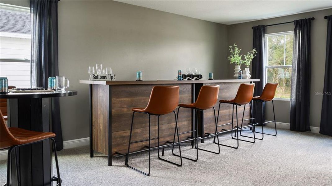 Furnished interior view inside a new home in Pasadena Woods, Dade City (Image 15).