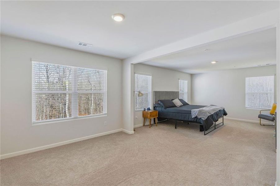 Furnished interior view inside a new home in , Fairburn (Image 14).