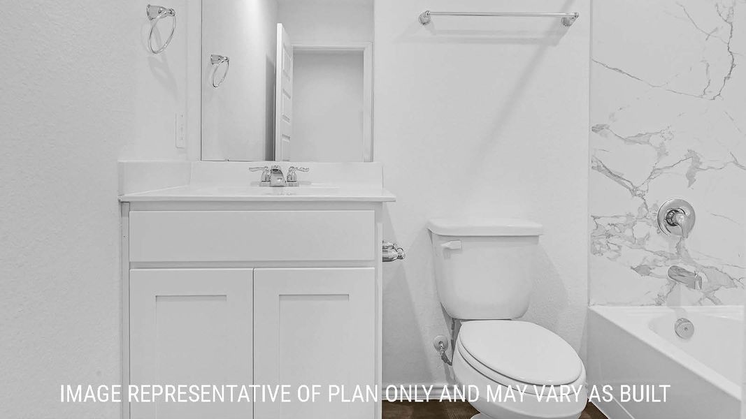 Furnished interior view inside a new home in Holly Trails, Sour Lake (Image 7).