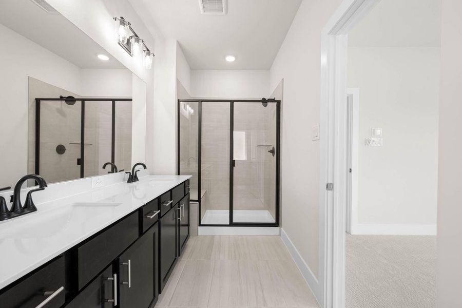 Furnished interior view inside a new home in Terrace Collection at Harvest, Argyle (Image 11). Furnished interior view inside a new home in Terrace Collection at Harvest, Argyle (Image 11).