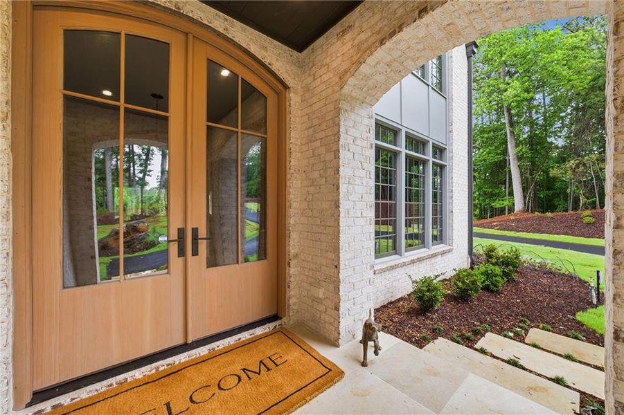 Exterior details and patio area of a home in , Milton (Image 34). Exterior details and patio area of a home in , Milton (Image 34).