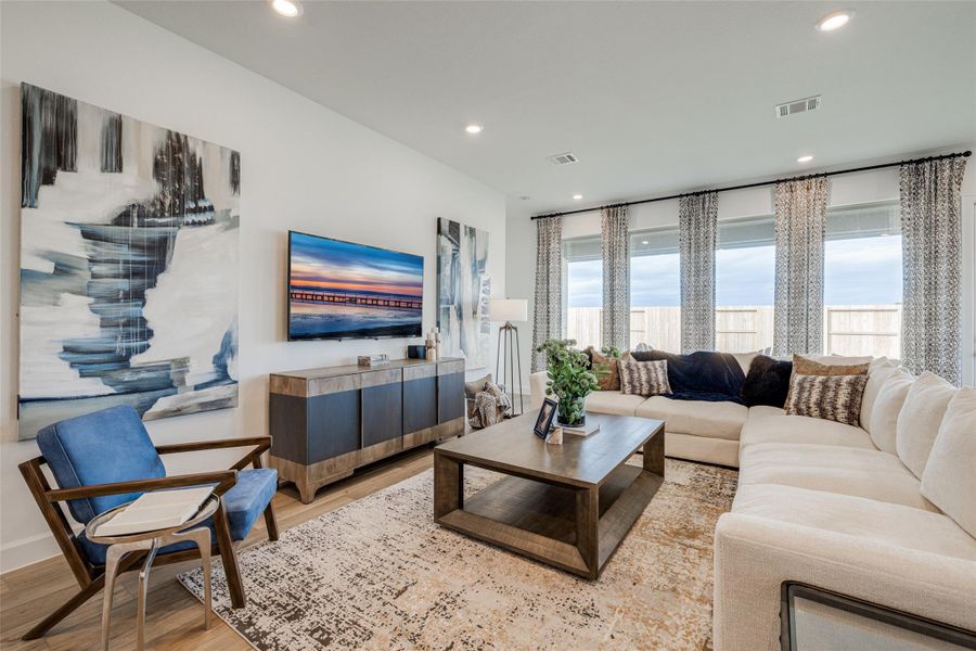 Furnished interior view inside a new home in Anniston, Katy (Image 41).