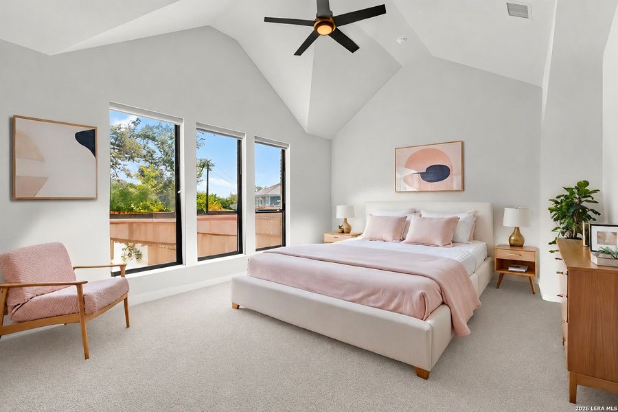 Furnished interior view inside a new home in Kallison Ranch, San Antonio (Image 11).