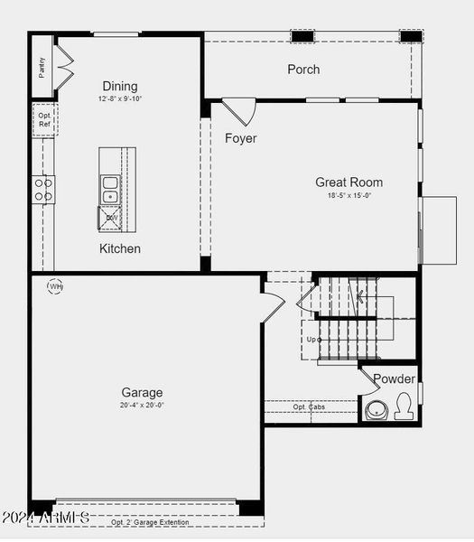 Floorplan first story