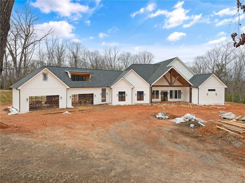 In-progress construction of a new home in , Dawsonville, GA (Image 11).