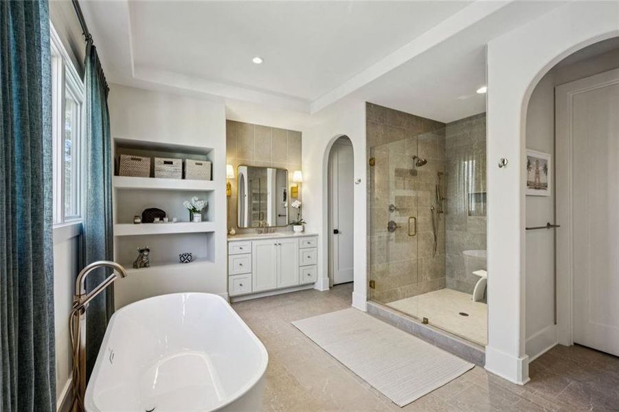 Furnished interior view inside a new home in , Brookhaven (Image 11).