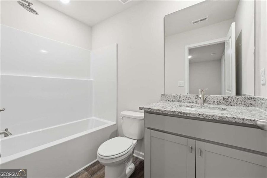 Furnished interior view inside a new home in Carolina, Palmetto (Image 5). Furnished interior view inside a new home in Carolina, Palmetto (Image 5).