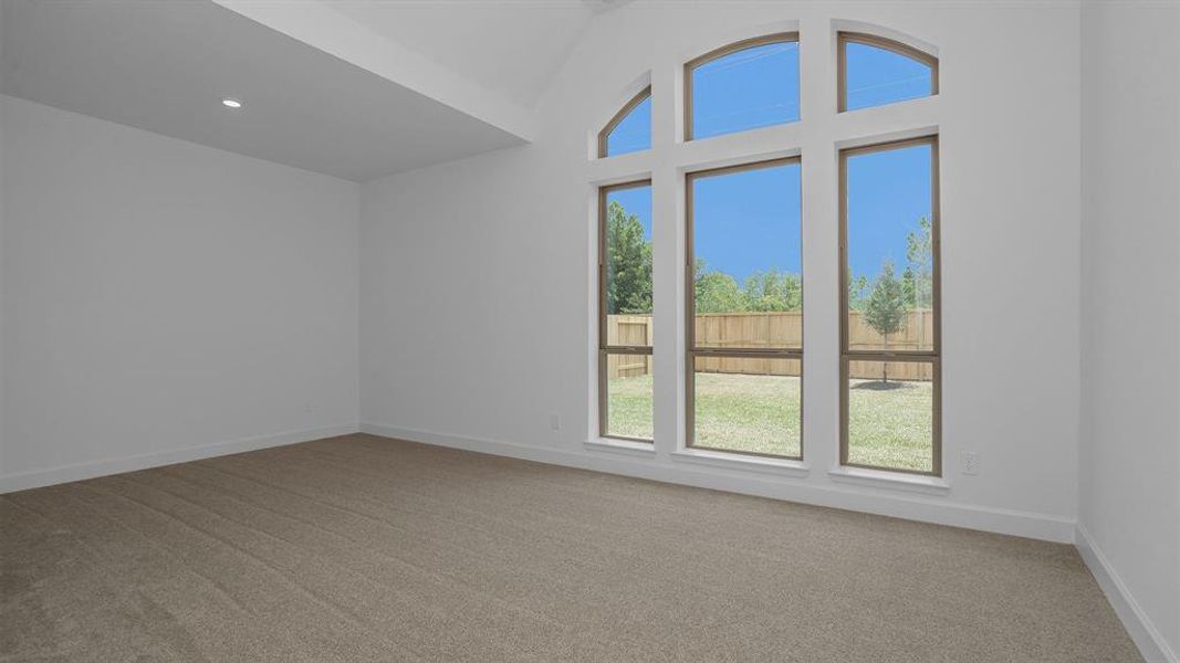 Spacious, unfurnished interior of a new home in Trinity Falls, McKinney (Image 12).