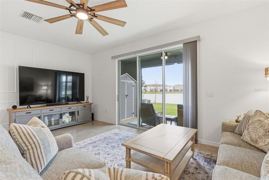 Furnished interior view inside a new home in , Apollo Beach (Image 17). Furnished interior view inside a new home in , Apollo Beach (Image 17).