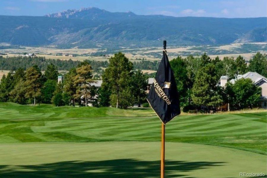 The Country Club at Castle Pines is a Jack Nicklaus-designed, award winning course.