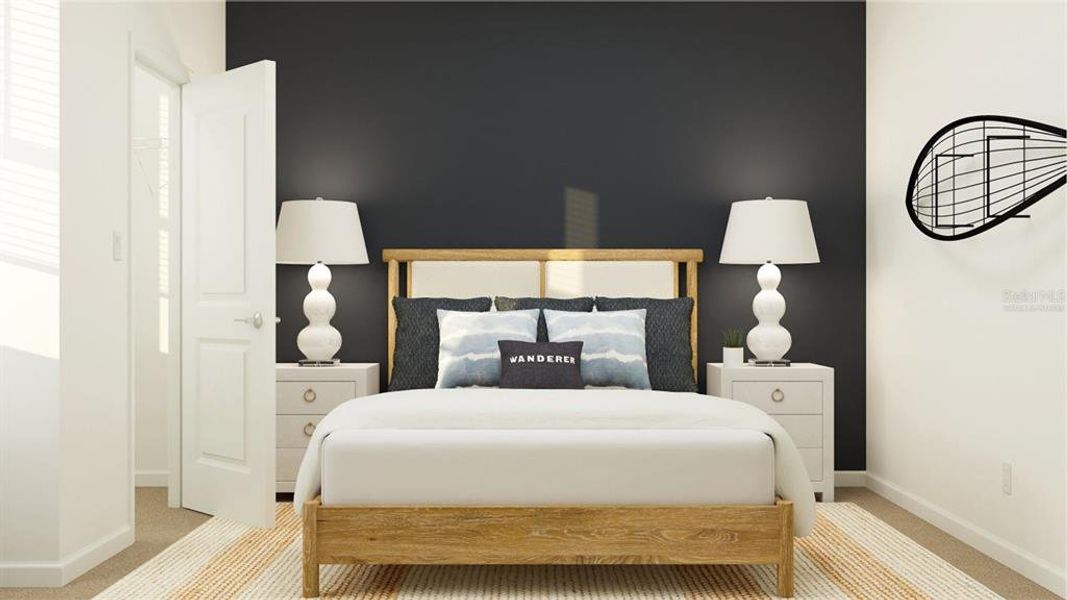 Furnished interior view inside a new home in , Debary (Image 13).