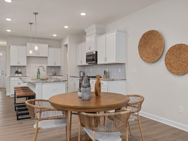 Furnished interior view inside a new home in Gregory Village, Lillington (Image 8).