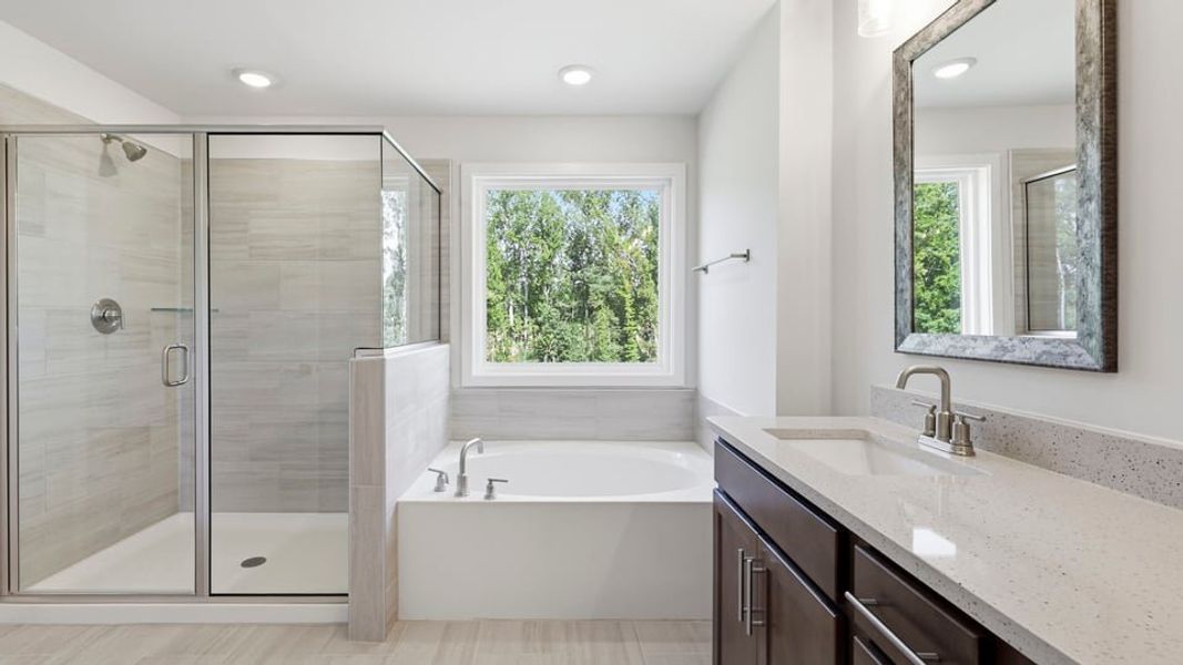 Furnished interior view inside a new home in Sycamore Cove, Woodruff (Image 11).