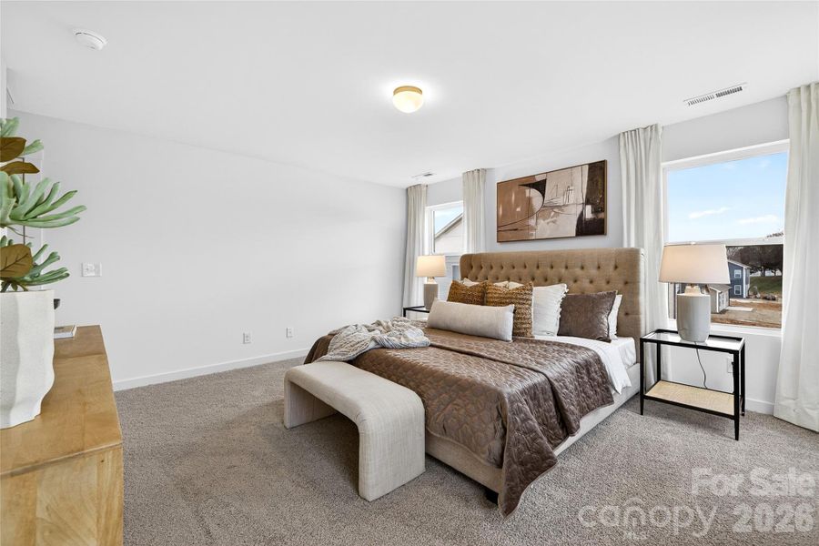 Furnished interior view inside a new home in Morrow Brook, Albemarle (Image 6).